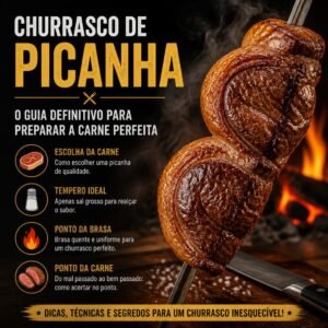 Churrasco de Picanha: O Guia Definitivo para Preparar a Carne Perfeita